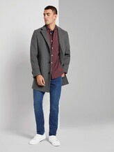 Fein gemustertes Hemd - Männer - burgundy with blue white dobby Fein gemustertes Hemd - Männer - burgundy with blue white dobby - 3 - TOM TAILOR
