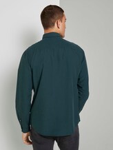 Fein gemustertes Hemd - Männer - green with burgund white dobby Fein gemustertes Hemd - Männer - green with burgund white dobby - 2 - TOM TAILOR