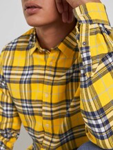 Kariertes Hemd - Männer - mustard multicolor check Kariertes Hemd - Männer - mustard multicolor check - 9 - TOM TAILOR Denim