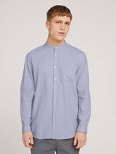 Hemd mit Waffelstruktur - Männer - off white grindle waffle Hemd mit Waffelstruktur - Männer - off white grindle waffle - 1 - TOM TAILOR Denim