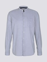 Hemd mit Waffelstruktur - Männer - off white grindle waffle Hemd mit Waffelstruktur - Männer - off white grindle waffle - 7 - TOM TAILOR Denim