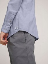 Hemd mit Waffelstruktur - Männer - off white grindle waffle Hemd mit Waffelstruktur - Männer - off white grindle waffle - 9 - TOM TAILOR Denim