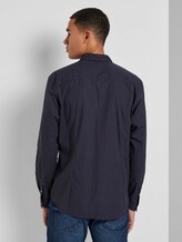 Gemustertes Stretch-Hemd - Männer - navy grid triangle print Gemustertes Stretch-Hemd - Männer - navy grid triangle print - 2 - TOM TAILOR Denim