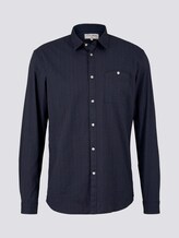 Gemustertes Stretch-Hemd - Männer - navy grid triangle print Gemustertes Stretch-Hemd - Männer - navy grid triangle print - 7 - TOM TAILOR Denim