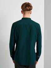 Gemustertes Hemd Slim Fit - Männer - navy green mini vichy Gemustertes Hemd Slim Fit - Männer - navy green mini vichy - 2 - TOM TAILOR Denim