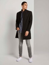 Feines Slim Fit Hemd - Männer - Black Iris Blue Feines Slim Fit Hemd - Männer - Black Iris Blue - 3 - TOM TAILOR Denim