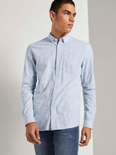 Fijn slim fit overhemd - Mannen - Blue Younder Fijn slim fit overhemd - Mannen - Blue Younder - 5 - TOM TAILOR Denim