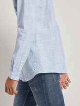 Fijn slim fit overhemd - Mannen - Blue Younder Fijn slim fit overhemd - Mannen - Blue Younder - 9 - TOM TAILOR Denim