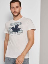 Print T-Shirt - Männer - Light Marsmallow Print T-Shirt - Männer - Light Marsmallow - 5 - TOM TAILOR