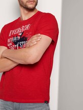 Print T-Shirt - Männer - blood orange Print T-Shirt - Männer - blood orange - 10 - TOM TAILOR