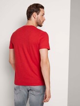 Print T-Shirt - Männer - blood orange Print T-Shirt - Männer - blood orange - 2 - TOM TAILOR