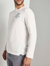 Langarmshirt mit Brustprint - Männer - Light Marsmallow Langarmshirt mit Brustprint - Männer - Light Marsmallow - 10 - TOM TAILOR