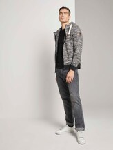 Weiche Fleecejacke mit Kapuze - Männer - Sky Captain Blue Weiche Fleecejacke mit Kapuze - Männer - Sky Captain Blue - 3 - TOM TAILOR