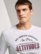 Langarmshirt mit Print - Männer - Off White Langarmshirt mit Print - Männer - Off White - 9 - TOM TAILOR