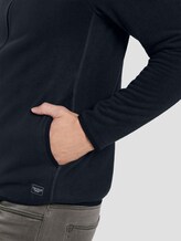 Fleece jas met opstaande kraag - Mannen - Sky Captain Blue Fleece jas met opstaande kraag - Mannen - Sky Captain Blue - 10 - TOM TAILOR