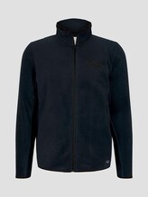 Fleece jas met opstaande kraag - Mannen - Sky Captain Blue Fleece jas met opstaande kraag - Mannen - Sky Captain Blue - 7 - TOM TAILOR