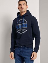 Hoodie mit Print - Männer - Sky Captain Blue Hoodie mit Print - Männer - Sky Captain Blue - 5 - TOM TAILOR