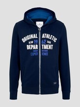 Sweatjacke mit Print - Männer - Sky Captain Blue Sweatjacke mit Print - Männer - Sky Captain Blue - 7 - TOM TAILOR