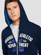 Sweatjacke mit Print - Männer - Sky Captain Blue Sweatjacke mit Print - Männer - Sky Captain Blue - 9 - TOM TAILOR