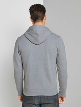 Sweatjacke mit Print - Männer - Middle Grey Melange Sweatjacke mit Print - Männer - Middle Grey Melange - 2 - TOM TAILOR