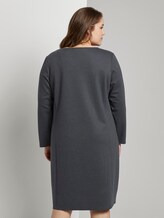 Curvy - Jerseykleid im Hahnentrittmuster - Frauen - grey houndtooth check Curvy - Jerseykleid im Hahnentrittmuster - Frauen - grey houndtooth check - 2 - My True Me