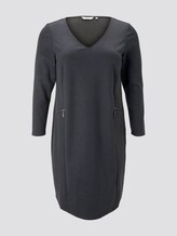 Curvy - Jerseykleid im Hahnentrittmuster - Frauen - grey houndtooth check Curvy - Jerseykleid im Hahnentrittmuster - Frauen - grey houndtooth check - 7 - My True Me