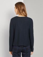 Kurzer Strick-Cardigan - Frauen - Sky Captain Blue Kurzer Strick-Cardigan - Frauen - Sky Captain Blue - 2 - TOM TAILOR