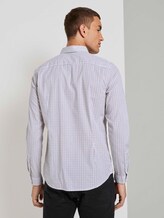 Gemustertes Slim Fit Hemd - Männer - white colourful squares design Gemustertes Slim Fit Hemd - Männer - white colourful squares design - 2 - TOM TAILOR