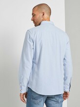 Fein gemustertes Hemd - Männer - light blue scattered design Fein gemustertes Hemd - Männer - light blue scattered design - 2 - TOM TAILOR