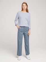 Sweatshirt mit melierter Innenseite - Frauen - comfort grey melange Sweatshirt mit melierter Innenseite - Frauen - comfort grey melange - 3 - TOM TAILOR