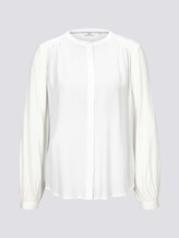 Bluse mit Knopfdetails - Frauen - Whisper White Bluse mit Knopfdetails - Frauen - Whisper White - 7 - TOM TAILOR