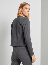 Blazer mit Fischgrätmuster - Frauen - dark grey herringbone Blazer mit Fischgrätmuster - Frauen - dark grey herringbone - 2 - TOM TAILOR