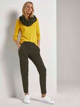 Langarmshirt aus Organic Cotton - Frauen - california sand yellow Langarmshirt aus Organic Cotton - Frauen - california sand yellow - 3 - TOM TAILOR