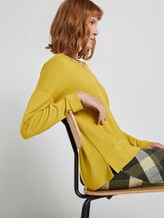 Langarmshirt mit V-Ausschnitt - Frauen - california sand yellow Langarmshirt mit V-Ausschnitt - Frauen - california sand yellow - 5 - TOM TAILOR