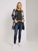 3/4-Arm Shirt im Materialmix - Frauen - Dark Rosin Green 3/4-Arm Shirt im Materialmix - Frauen - Dark Rosin Green - 3 - TOM TAILOR