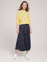 Strickpullover aus Bio-Baumwolle - Frauen - soft yellow Strickpullover aus Bio-Baumwolle - Frauen - soft yellow - 3 - TOM TAILOR Denim