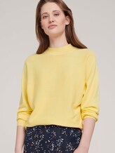 Strickpullover aus Bio-Baumwolle - Frauen - soft yellow Strickpullover aus Bio-Baumwolle - Frauen - soft yellow - 5 - TOM TAILOR Denim