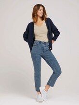 Cardigan mit V-Ausschnitt - Frauen - Real Navy Blue Cardigan mit V-Ausschnitt - Frauen - Real Navy Blue - 3 - TOM TAILOR Denim