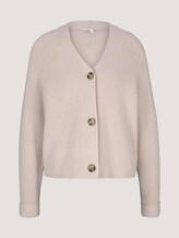 Vest met V-hals - Vrouwen - soft beige Vest met V-hals - Vrouwen - soft beige - 7 - TOM TAILOR Denim