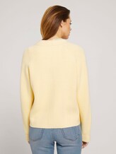 Cardigan mit V-Ausschnitt - Frauen - soft yellow Cardigan mit V-Ausschnitt - Frauen - soft yellow - 2 - TOM TAILOR Denim
