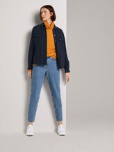 Lockerer Rollkragenpullover - Frauen - orange yellow melange Lockerer Rollkragenpullover - Frauen - orange yellow melange - 3 - TOM TAILOR Denim