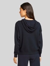 Hoodie with deep sleeve seams - Women - Sky Captain Blue Hoodie with deep sleeve seams - Women - Sky Captain Blue - 2 - TOM TAILOR Denim