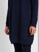 Mini-Strickkleid mit Shetland-Muster - Frauen - Real Navy Blue Mini-Strickkleid mit Shetland-Muster - Frauen - Real Navy Blue - 10 - TOM TAILOR Denim
