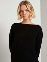 Off schouder gebreide trui - Vrouwen - Deep Black Off schouder gebreide trui - Vrouwen - Deep Black - 9 - TOM TAILOR Denim