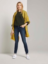 Stehkragen-Sweatshirt mit Knopfdetail - Frauen - Dark Rosin Green Stehkragen-Sweatshirt mit Knopfdetail - Frauen - Dark Rosin Green - 3 - TOM TAILOR