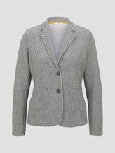 Jersey Blazer - Frauen - Silver Grey Melange Jersey Blazer - Frauen - Silver Grey Melange - 7 - TOM TAILOR