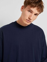 Langarmshirt mit Stehkragen - Männer - Sky Captain Blue Langarmshirt mit Stehkragen - Männer - Sky Captain Blue - 9 - TOM TAILOR Denim