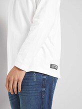 Langarmshirt mit Stehkragen - Männer - Wool White Langarmshirt mit Stehkragen - Männer - Wool White - 10 - TOM TAILOR Denim