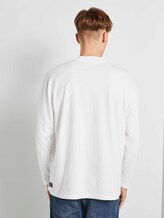 Langarmshirt mit Stehkragen - Männer - Wool White Langarmshirt mit Stehkragen - Männer - Wool White - 2 - TOM TAILOR Denim