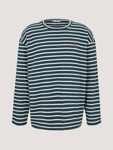 Gestreiftes Langarmshirt - Männer - green white yd stripe Gestreiftes Langarmshirt - Männer - green white yd stripe - 7 - TOM TAILOR Denim